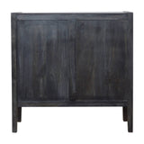 Une commode design Grèce antique bois massif polyvalente qui peut être également un meuble télé.