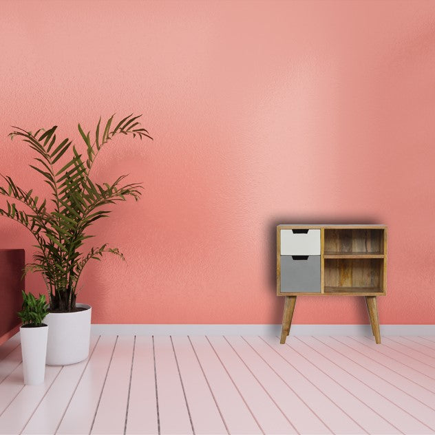 Meuble de salon en manguier massif