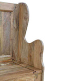 Acheter un petit meuble de rangement en bois massif avec finitions chêne