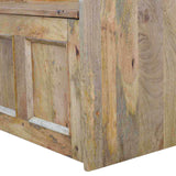 Meuble à bottes, chaussures en bois naturel. 