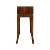 Table de console style royale en manguier massif façonnée à la main par des artisans qualifiés. 