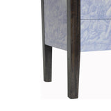 Petite table d'appoint 3 trois tiroirs chaleureuse style scandinave pour un gain de place dans votre intérieur de maison, loft, appartement, studio.