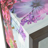 Meuble décoratif pour salon, chambre à coucher en bois de manguier massif idéal pour placer en tête de lit, dans le salon ou bureau pour ranger des dossiers.