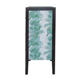 Meuble de décoration intérieure en manguier massif avec les pieds en bois naturel.