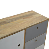 Meuble bois exotique en manguier. 