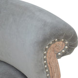 Chaise pour table de cuisine en bois exotique.