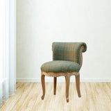 Chaise essences bois de manguier. 