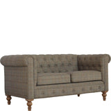 Acheter Canapé Chesterfield multi tweed résistant aux griffures d'animal de compagnie. 