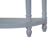 Meuble pour chambre à coucher avec des pieds en bois massif posé sur un plateau teinte grise et 1 tiroir de rangement.