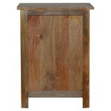 Table d'appoint coloris bois naturel bois de  manguier massif.