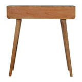 Meuble de rangement design exotique fabriqué en bois de manguier massif.