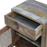 Meuble de chambre à coucher en bois manguier massif.