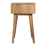 Acheter cette petite table d'appoint en manguier famille bois teck pour accompagner votre lit en bois ou votre meuble tv en bois massif.