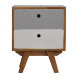 Petit meuble de rangement en complément  de bureau en teck.