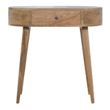 Achetez une table de console en bois naturel vintage pas cher.