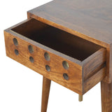 Meuble en bois massif essences bois de manguier pour chambre à coucher.