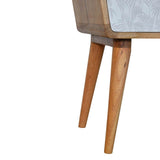 Petit meuble de chambre en manguier massif fait-main.