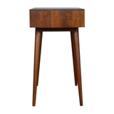 Meuble de rangement design vintage en manguier massif pour les intérieurs sobre et élégant.