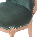 Chaise pour salle à manger en bois naturel brut. 