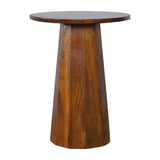 Table d'appoint style scandinave en manguier massif.