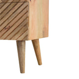 Petite table de chevet design vintage des année 50.